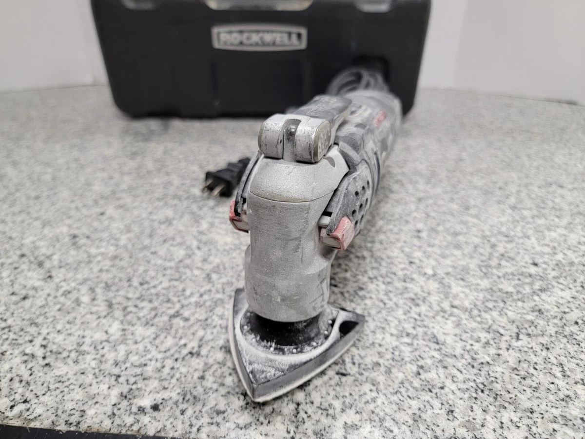 Rockwell RK5141K Corded 4 Amp Oscillating Multi Tool Sonicrafter a x