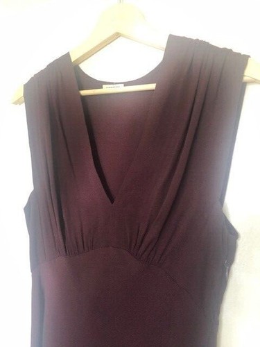 L'Agence 100% Pour Amour Dark Purple Sheath Dress, Size Small - Picture 5 of 11