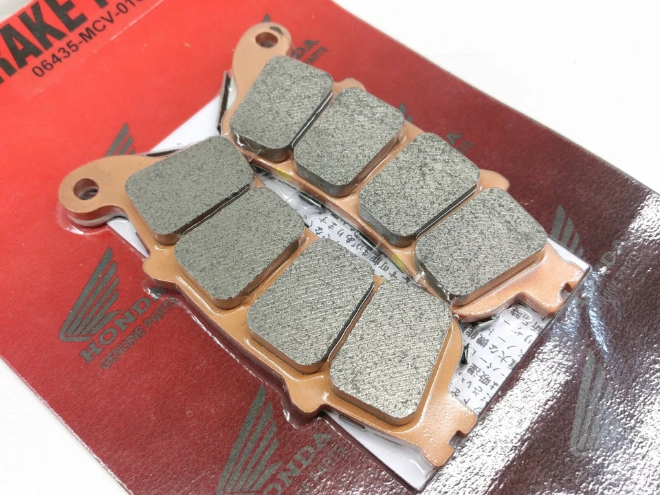 Juego de pastillas de freno traseras originales Honda modelos VTX1800 2002-2008 (ver lista) #G165 Foto 3 de 4