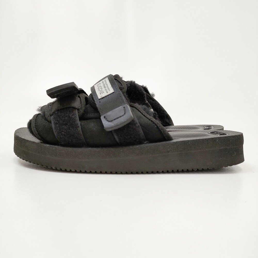 SUICOKE MOTO Boa Sandals Size US6 24cm Sandals black 4-1128T