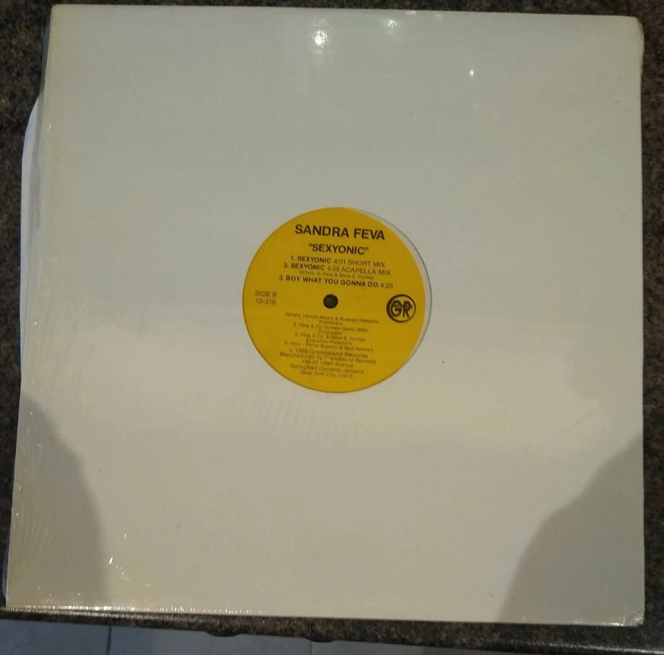 SANDRA FEVA -Sexyonic- U.S. Grandstand Records 12" Single - Image 2 of 3