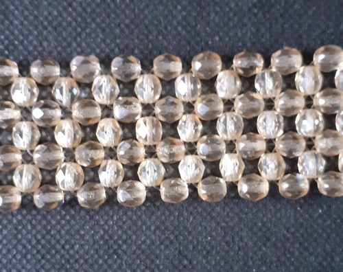 BRACCIALETTO DONNA CON PERLINE CON CHIUSURA A MOSCHETTONE Swarovski REGALI - Foto 4 di 7