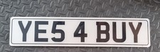 Yes 4 Buy private number plates for sale. Buying Plate