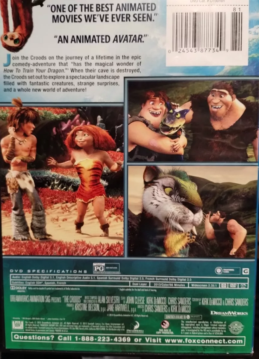 The Croods DVD