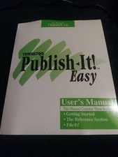 Timeworks Publish It Easy Software Mac 3 Disk 1992 Floppy Disk SEALED 