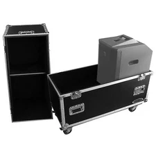 Odyssey FZEVOLVEW Flight Zone Electro‑Voice EVOLVE 50 System Case with Wheels...