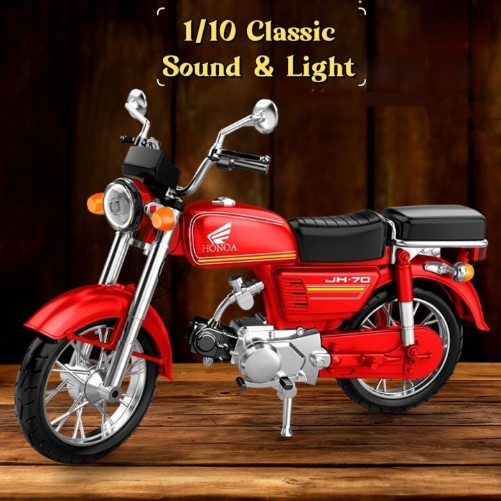 HONDA JH70 ミニチュアモデル グリーン HONDA JH70 ミニチュアモデル グリーン 1/10 Vintage Honda JH