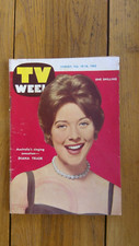 Vintage TV Week Magazine  Sydney  February 10   1962 Diana Trask