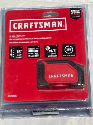 CRAFTSMAN 15-ft Red Line Generator Laser Level
