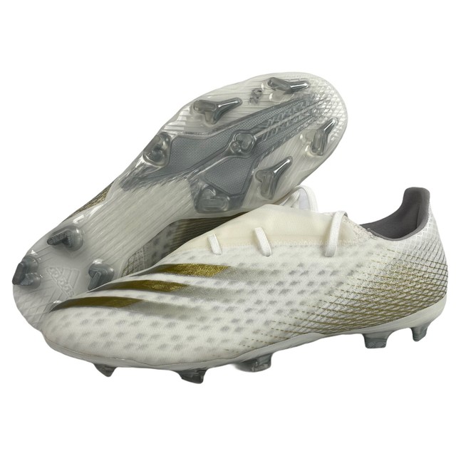 Size 12 - adidas X Ghosted.2 FG White Metallic Gold Melange for sale online | eBay