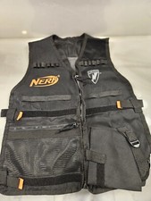Nerf N-Strike BLACK TACTICAL VEST Hasbro Youth 8 