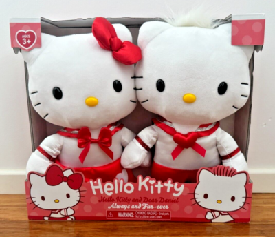 Sanrio Hello Kitty & Dear Daniel Valentines Plush Set - Select 1