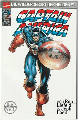 ✪ WIEDERGEBURT DER HELDEN: CAPTAIN AMERICA #1, Marvel COMICHEFT NEUW TOP Z0-1 - Bild 1 von 3