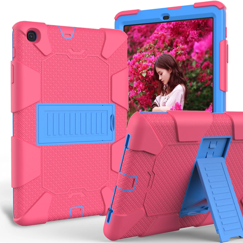 Funda con soporte blindado a prueba de golpes para Samsung Galaxy Tab A 10.1 SM-T510 T515 2019 Foto 3 de 4
