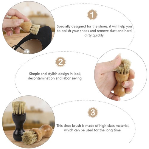 4PCS Multifunction Shoes Brush Boot Polish Applicator Boot Applicator Brush - Picture 2 of 12