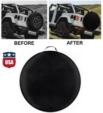 Universal Car SUV Tire Cover Case Spare Tire Wheel Bag Tyre Spare Storage Cover