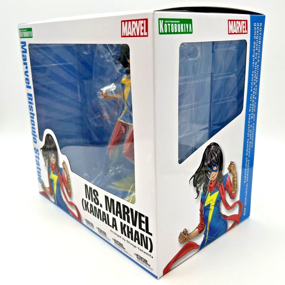 Estatua Kotobukiya Marvel Comics Bishoujo Series MS. MARVEL (KAMALA KHAN) * NUEVA Foto 3 de 4