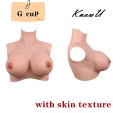 KnowU Upgrade Silicone Breast Form G Cup For Crossdresser Transgender Drag Queen