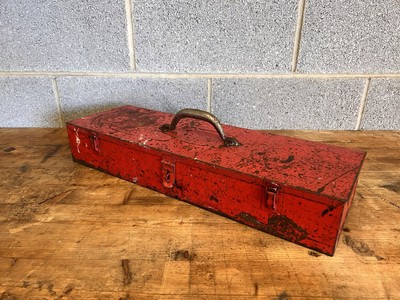 Vintage Snap On Werkzeugkoffer für Steckschlüsselsatz Modell KRA 280 mit Logoprägung