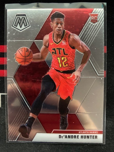 2019-20 Panini Mosaic Rookie #239 De'Andre Hunter RC Atlanta Hawks