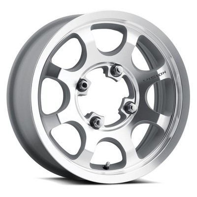 15x7 Vision ATV/UTV 351 Flow Machined Wheel 4x137 (38mm)