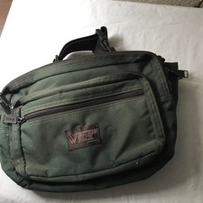 Western Pack Products Korus Fanny Pack Sling Bag Green Multi Pocket Adjustable