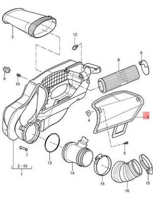 PORSCHE OEM Housing Cover 98711013100