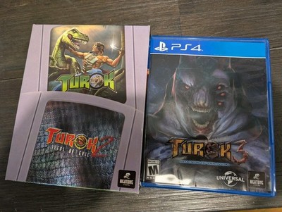 Turok Trilogy PS4 - Limited Run Games - Teil 1, 2 & 3 - Sammlerzustand