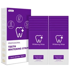 Teeth Whitening Strips-Pack of 28 Strip-14 Treatments Kit-Safe for Enamel-Whi...