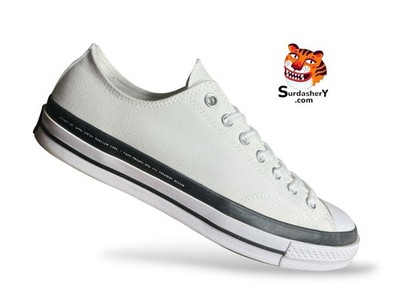 Converse Chuck 70 Low x Moncler x Fragment White Shoes Men s Size 10