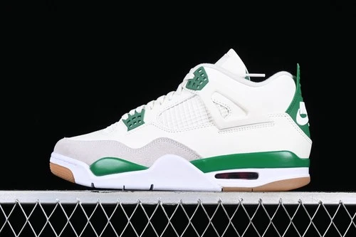 Size 7-14 Air-Jordan 4 Retro SB Pine Green DR5415-103 - Brand-New