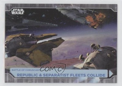 2021 Topps Star Wars Battle Plans Republic & Separatist Fleets Collide #21 2k3