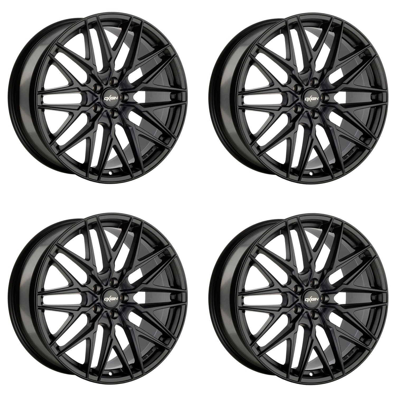 4 Oxigin Wheels 25 Oxcross 7.5x17 ET55 5x114.3 SWM for Mazda 6