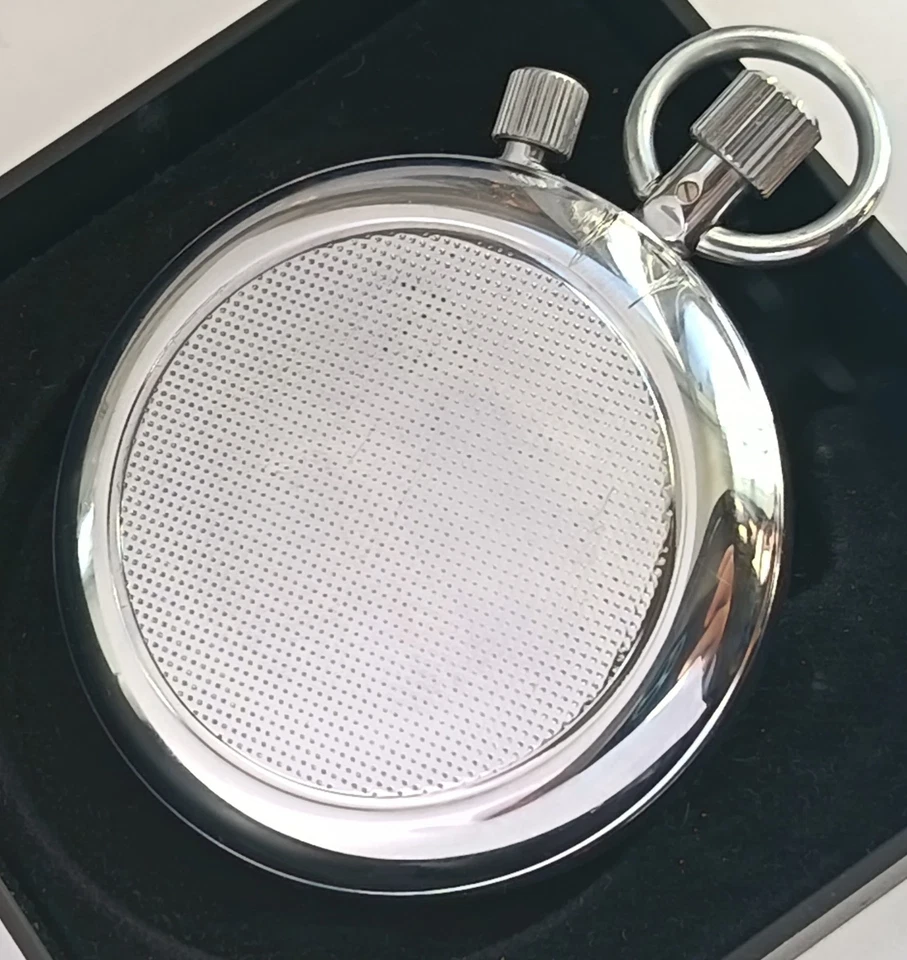 RELOJ DEPORTIVO BOLSILLO CUERDA 16 JOYAS CRONÓMETRO HOMBRE. Foto 3 de 3