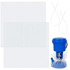 CroBlissful 2 Sets 19.7 x 19.7 Inch Swamp Cooler Pump Swamp Cooler Filter Mes...