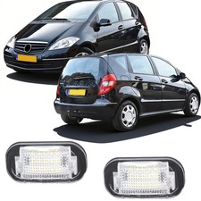 2XLED KENNZEICHENBELEUCHTUNG PASSEND FÜR MERCEDES-BENZ A KLASSE W169 KENNZEICHEN
