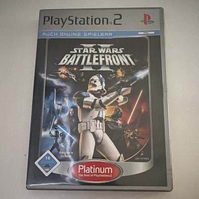 LucasArts Star Wars: Battlefront II Platinum PS2 PAL USK ab 16