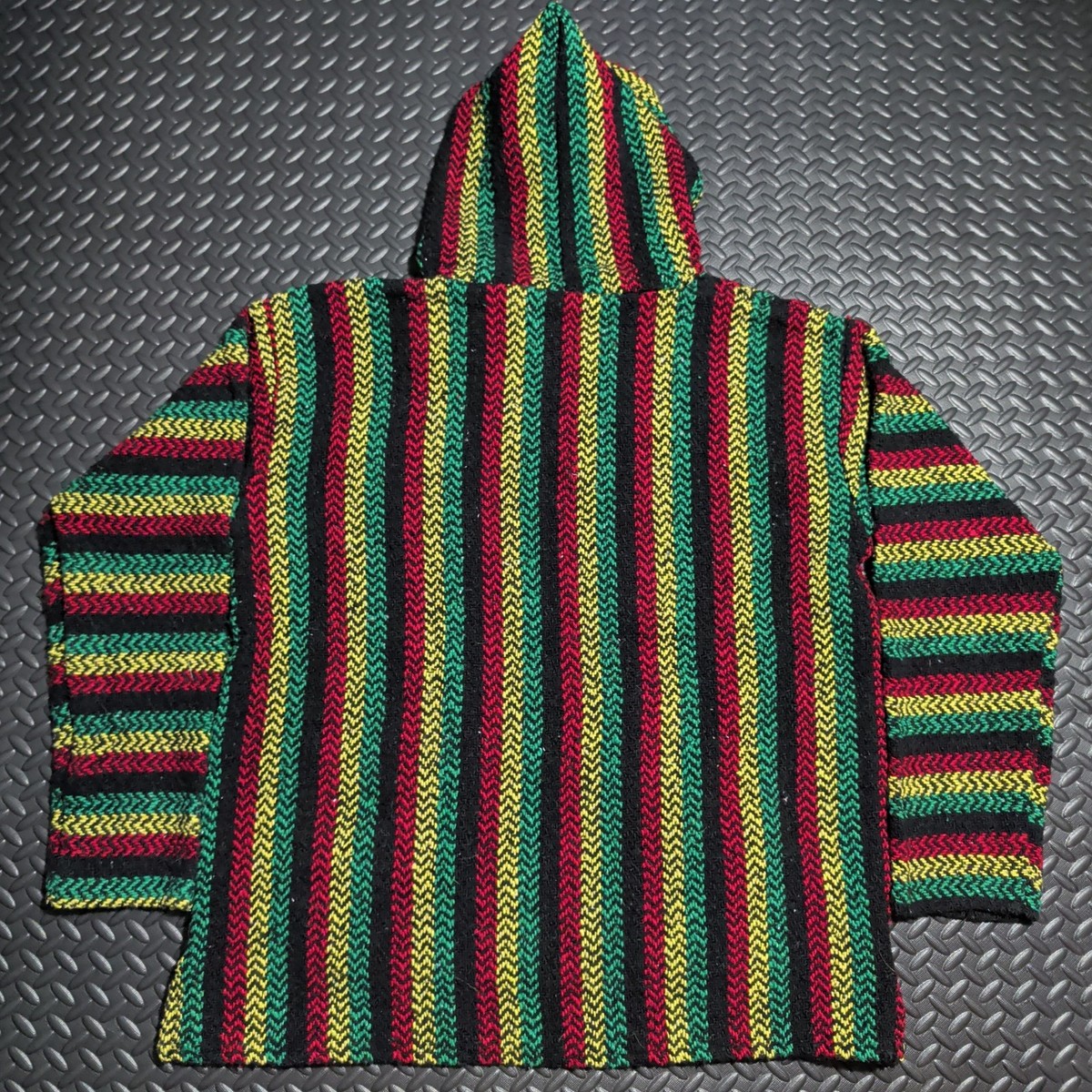 Gypsy Rose "Made from the Earth/Wear in Peace" Reggae Baja Pullover size XXL View 3