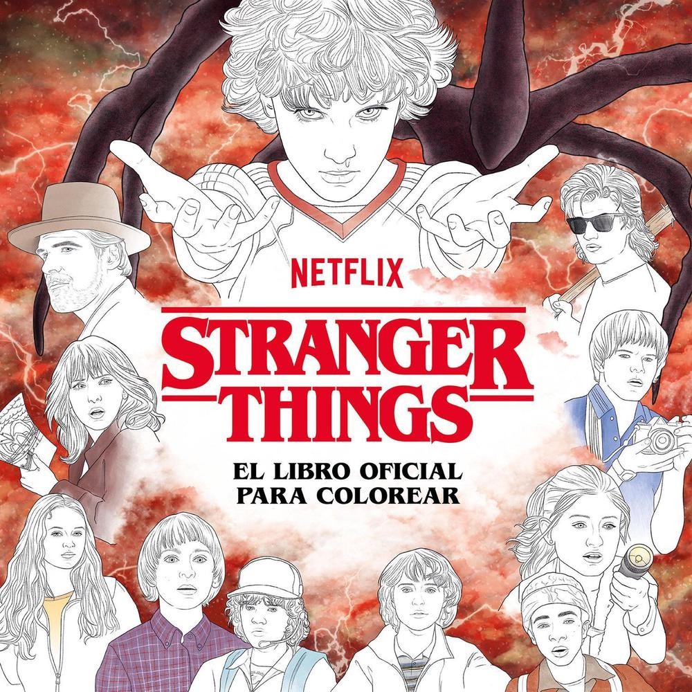 Stranger Things. El libro oficial para colorear / Stranger Things: The Official