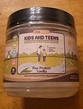 TruHeight Kids and Teens Pea Protein Vanilla .82lb exp. 9/26