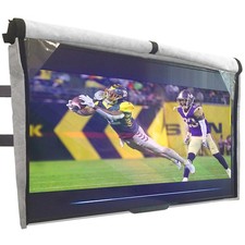 Outdoor TV Cover 48 - 50 inch - 600D Weatherproof Waterproof with Front Flap