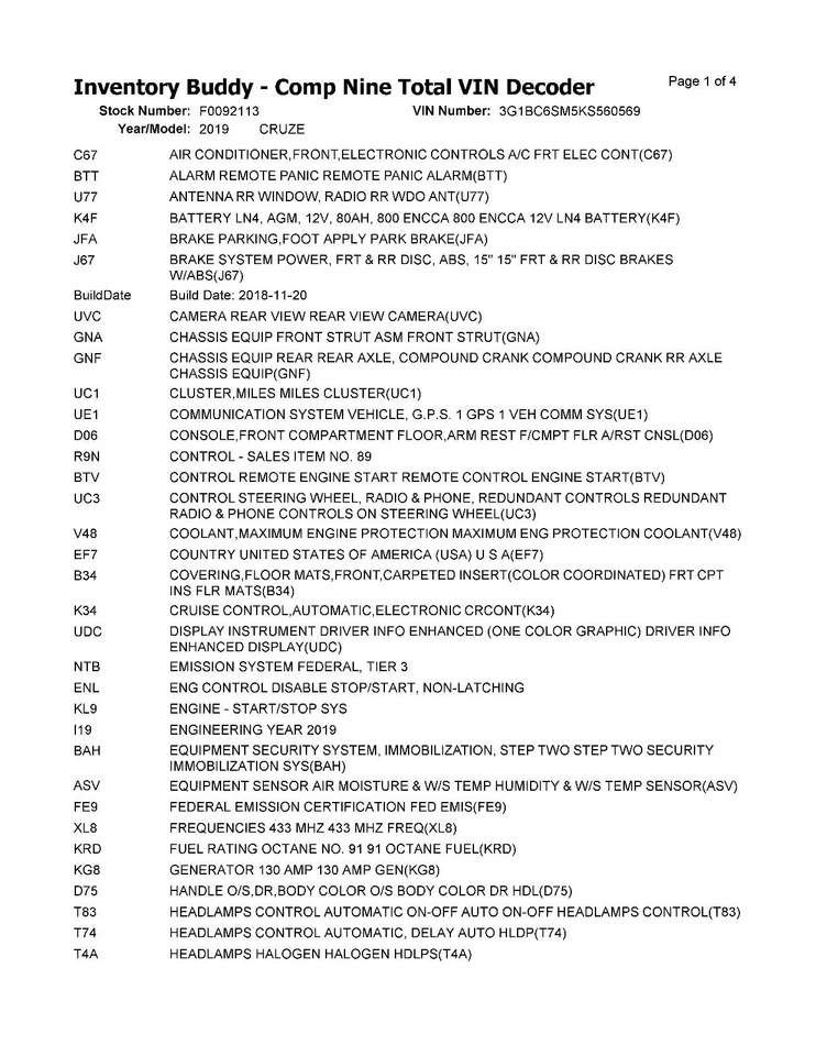 Used Engine Cooling Fan Motor fits: 2019 Chevrolet Cruze fan assembly diesel MT Foto 3 de 4