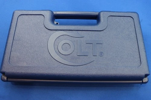 Colt Firearms Model ANACONDA Revolver Pistol Factory Hard Case Blue Case 44 MAG