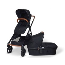 Venice Child Ventura Single to Double Stroller Bassinet, Midnight