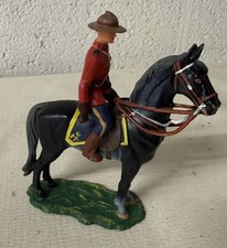 Elastolin / Western Police Mounted Canadian Very Beautiful Rider