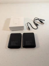 Smart LI Polymer Battery Pack 2 Units Tested 5V 5000mAh/18.5wh