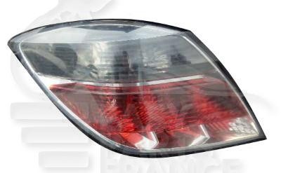 Feu arrière gauche pour Opel Astra H GTC 3 portes 2005-2012 bloc optique fumé