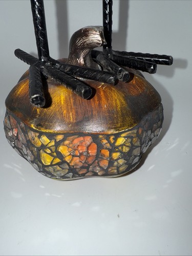 Cracker Barrel Thanksgiving Traditions Mosaic Turkey Home Decor 11”Hx5.25”W - Picture 8 of 10