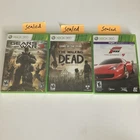 SEALED Xbox 360 Gears of War 3 Walking Dead Forza 4