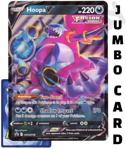 Pokémon TCG Karten Swsh Sv 151 Go Jumbo Übergroße V Star Max Ex Holo Rare Promo - Picture 87 of 149